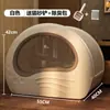 Bandeja para Gatos Extra Grande, Completamente Cerrada, a Prueba de Olores, Anti-Derrames de Arena, Inodoro para Gatos Tipo Cajón, Suministros para Gatos