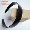 Tiara de Cabelo Flor Base DIY Material de Tecido Completo Acessório de Cabelo Tiara Preto Versão Coreana Simples Tecido Japonês e Coreano Preto