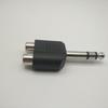 6,35 para RCA 6,35 Revolução 2 * RCA fêmea 6,35mm revolução 2-RCA adaptador de áudio