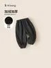 Bangxuan 2026 Invierno Ropa Infantil Forrada de Polar Pantalones para Niños Joggers Rayados Pantalones Largos para Niños Pantalones Deportivos Sueltos para Niños Pequeños