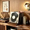 Suporte de registro de madeira para mesa de casa transfronteiriço, suporte para discos de vinil, expositor de mesa para livros e revistas