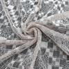 Nova marca de tecido de renda de nylon da marca de roupas femininas geométrica vestido feminino pequeno casaco acessórios