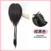 Pinza para Cabello de Cascada Half-Tied Ponytail, Extensiones de Cabello para Mujeres, Ligero, Invisible, Natural, Sin Costuras, Esponjoso, Corona Alta, Transfronterizo