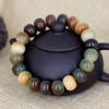 Pulsera de cuentas de ábaco Bodhi de Dunhuang especificaciones 11 x 14 para hombre y mujer estilo nacional joyería decorativa wenplay fábrica de cuentas de rosario venta al por mayor