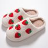 Pantuflas de Algodón Transfronterizas para Mujer, Uso en Casa, Forradas de Felpa, Engrosadas, Cálidas, Silenciosas, Antideslizantes, Pantuflas de Algodón para Pareja, En Stock