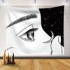 Tapiz de mandala bohemio nórdico para sala de estar, tapiz decorativo para el hogar, fondo de tela para colgar en la pared