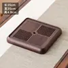 Bandeja de Chá de Jacarandá para Uso Doméstico, Novo Modelo 2026, Conjunto de Chá Kung Fu, Madeira Maciça Drenagem de Água e Armazenamento de Água Seco Pequena Mesa de Chá para Preparo