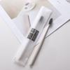 Escova de Dente Descartável de Hotel com Cerdas Macias e Pasta de Dente, Kit Dental Portátil de Luxo Dois em Um para Pousadas e Hóteis