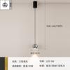 Quarto Candelabro de cabeceira Luz Luxo Moderno Simples Elevador Master Bedside Candelabro Mínimo Candeeiro de cabeceira Bar Lustre Pequeno