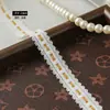 Venda Direta da Fábrica 2,0 cm Orelha Bilateral Fio de Ouro e Prata Elástico Banda Elástica Roupas Infantis Roupas com Suspensório Feminino Banda Elástica