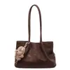 Bolsa de Ombro Casual Personalizada Moda Outono e Inverno Nova Bolsa Tendência 2025 Design de Nicho Tendencioso Bolsa Tote Feminina