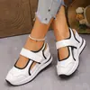 2026 Nuevos Mocasines Casuales de Mujer para Comercio Exterior Transfronterizos Talla Grande Suela Gruesa Flyknit Transpirables Mocasines Casuales de Bloque de Color Zapatos de Mujer