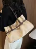 Bolso de mano mate de moda, nueva colección otoño/invierno 2026, bolso de hombro de nicho estilo coreano, bolso de axila, bolso tote de gran capacidad para el trabajo