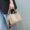 Bolso Cubo 2026 Nuevo Modelo Bolso de Piel Genuina para Mujer Gran Capacidad Bolso de Mano Bolso Cruzado al Hombro 2026 Bolso de Viaje Bolso de Equipaje