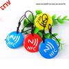 213/216 Etiqueta NFC Etiqueta Cartão Chip Cola PVC RFID Digital Personalizado Personalização
