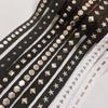 Suministro directo de fábrica algodón de espiga para uñas con cuentas de garra estrella de cinco puntas cinta tendencia de ropa encaje accesorios Diy