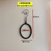 Perchero de plástico para bufandas perchero de seda para bufandas anillo para bufandas colgador de ropa perchero para toallas de baño corbata cinturón perchero de exhibición toalla