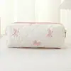 Venda Direta da Fábrica Nova Bolsa de Armazenamento Bolsa de Lápis Resistente a Manchas Estilo Ins Feminino Grande Capacidade Nicho Não Colidente Papelaria Bolsa de Cosméticos