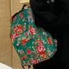 Mochila da Moda para Meninas do Ensino Fundamental e Médio com Estampa Floral Grande