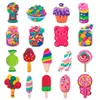 100 Juegos de Accesorios para Zapatos Croc Más Vendidos, Flores para Zapatos, Accesorios para Zapatos DIY, Hebillas Suaves de Goma PVC para Zapatos, Hebillas Decorativas para Crocs