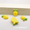 Novo estilo rede vermelha fruta morango abacate resina acessórios diy acessórios de cabelo caixa de armazenamento de patches fivela de sapato material de papelaria