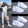 Tenis Blancos para Mujer, Novedad Primavera 2024, Tenis Casuales Versátiles de Moda, Zapatos Deportivos de Otoño con Suela Gruesa y Lentejuelas