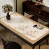 Mantel de Mesa Estilo Medieval con un Toque de Lujo Ligero y Gama Alta, Impermeable, Resistente al Aceite, Lavable, Protector Rectangular para Mesa de Comedor, Mantel para Mesa de Café