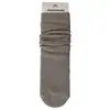 Calcetines suxinaimin estilo retro relajado holgados para otoño e invierno, calcetines de canalé vertical de baja saturación hasta la mitad de la pantorrilla, calcetines para mujer de doble puntada