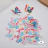 Accesorios Pequeños de Flores de Mariposa del Fabricante Flores Artificiales Comprimidas Accesorios Decorativos para Bricolaje Pétalos Ropa Accesorios para Tocados