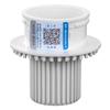Tubería de alcantarillado PVC50, drenaje secundario, desagüe de piso oculto, tubería de agua hundida insertada, unión directa, inodoro, accesorios de tubería integrados.