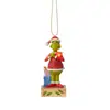 Enfeites de Árvore de Natal 2023 Grinch Acrílico Plano Pingente de Decoração para Árvore de Natal