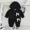 Ropa para Niñas Ropa de Bebé Traje de Sudadera con Capucha de Primavera 2025 Primavera y Otoño Nuevo Estilo de Primavera y Otoño para Bebé Pantalones de Manga Larga