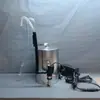 Filtro Redondo para Aquário, Cartucho de Filtro Cerâmico Tradicional para Aquário, Pequeno Balde de Filtro Metálico Externo
