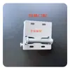 Dobradiças de porta de garagem basculantes dobradiças de porta elétricas dobradiças acessórios para porta basculante suportes trilho duplo rodas superiores peças pequenas universal