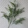 2026 Nuevo Modelo Plantas Verdes Artificiales Hierba de Espárrago Asparagus Asparaginea Decoración de Boda Flores Falsas Verdes Paisajismo Fotografía Plantas Verdes Estilo Bosque