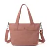 2026 Nova Bolsa Feminina de Nylon para Ombro Versátil para Passeios Pequena Bolsa Tote Leve Bolsa Transversal