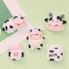 Lindo biberón de vaca caja de leche DIY pegamento crema funda para teléfono accesorios para el cabello hebilla para zapatos resina accesorios de joyería al por mayor