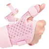 Órtese para Polegar com Tiras de Suporte Duplo, Protetor de Bainha do Tendão do Pulso para Esportes, Manga de Compressão para Pulso com Velcro Respirável
