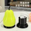 Porta Palillos Estilo Nuevo Manzana Pera, Caja Doméstica para Bastoncillos de Algodón, Alto Valor, Linda, Creativa, Caja de Hilo Dental de Gama Alta, Caja de Almacenamiento para Palillos