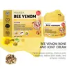 Crema para el Cuidado de las Articulaciones con Veneno de Abeja Houkea Aplicación Diaria Suave Masaje de Muñeca Rodilla Crema de Cuidado Corporal Externo