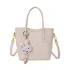Elegante bolso de mano para mujer, nuevo de moda 2026, versátil bolso de hombro y cruzado, bolso tipo cubo vintage para el día a día
