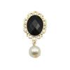 Pingente de pérola embutido de 13*18mm, pulseira com fivela de diamante, acessórios para cabelo, corrente, pingente, acessórios de joias DIY