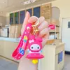 Figuritas de llavero de goma blanda de anime de dibujos animados, colgantes para mochila, accesorios para bolsos, pequeños adornos, al por mayor en stock para tiendas