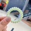 Línea telefónica de color gelatina fresca de celebridades de Internet, anillo para el cabello sin rastro de verano japonés y coreano, nuevos accesorios para el cabello elásticos simples y altos