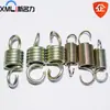 Molas de Tensão Mecânicas de Aço Inoxidável Galvanizado Niquelado com Ganchos Redondos Simples e Duplos para Extensão e Retração - Brinquedo do Fabricante em Estoque