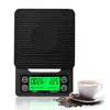 Balanza de Cocina para el Hogar Temporizador de Horneado Balanza Electrónica Pesaje de Café Preparado a Mano Electrónica de Alta Precisión Aparato de Café con Báscula Electrónica con Base