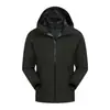 Chaqueta Hardshell Resistente al Viento e Impermeable 3 en 1 Estilo Nido de Pájaro para Exteriores para Hombres y Mujeres con Impresión de Logo Personalizado