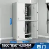 Gabinete de Archivo de Acero Oficina Gabinete de Almacenamiento de Documentos Financieros Hierro Multicapa con Cerradura de Pie Gabinete de Almacenamiento Comercial