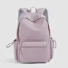 Nova Mochila Escolar para Mulheres, Mochila Simples Leve Estilo Ins para Campus, Mochila Versátil Estilo Floresta Versão Coreana para Alunos do Ensino Fundamental e Médio