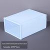 Caixa de Sapato Transparente com Tampa Flip-Top para Exportação Transfronteiriça, para Uso Doméstico, Caixa de Armazenamento Autoportante Empilhável, Disponível em Preto, Branco, Cinza, Rosa, Azul e Múltiplas Cores, em Estoque
